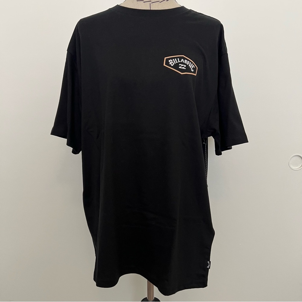 NWT men’s billabong black t shirt